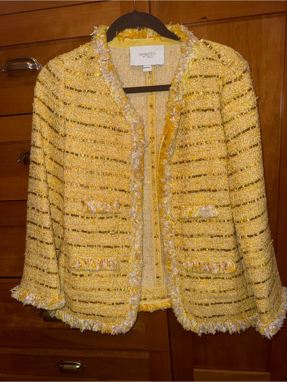 Giambattista valli yellow jacket